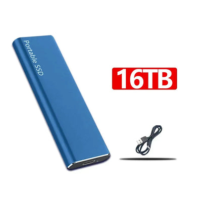Portable External SSD – High-Speed USB 3.2 Data Storage 5