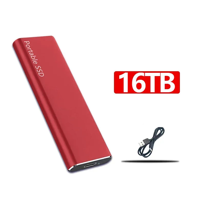 Portable External SSD – High-Speed USB 3.2 Data Storage 8