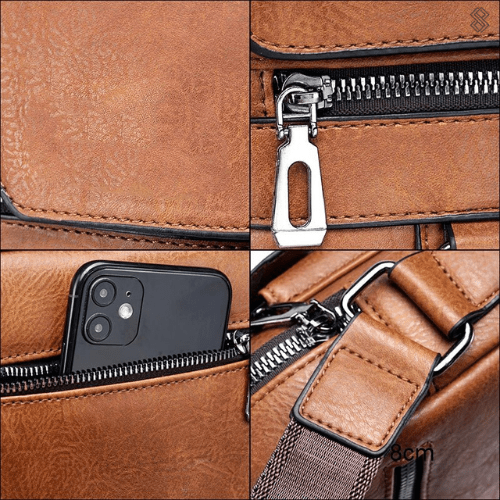 Shoulder Bag with Functional Design 6