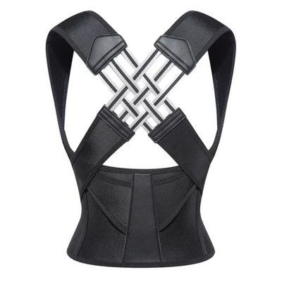 Unisex Adjustable Posture Corrector Back Brace for Improved Posture Support 0