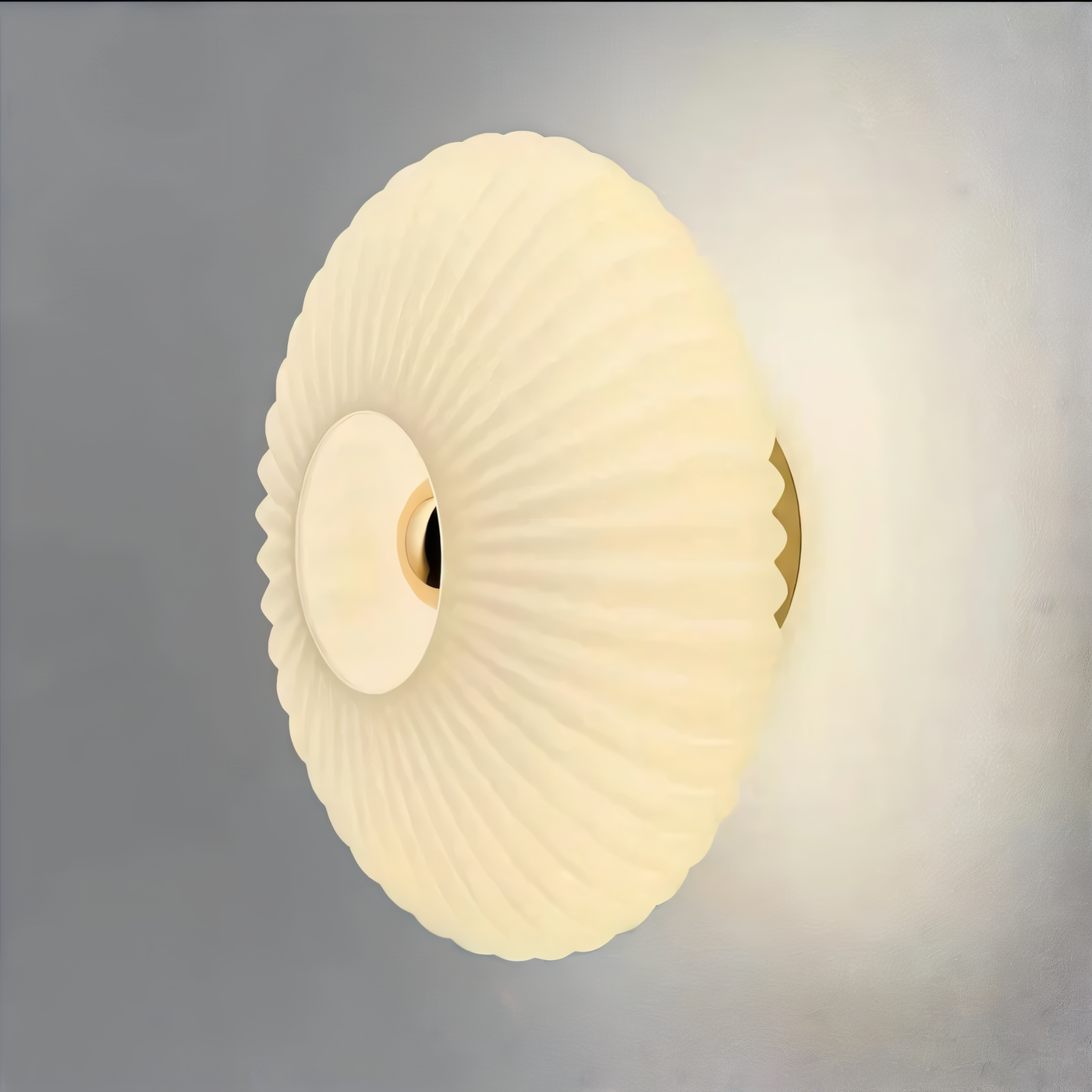 Wall Light – Compact LED Sconce with Wave Pattern Design 2