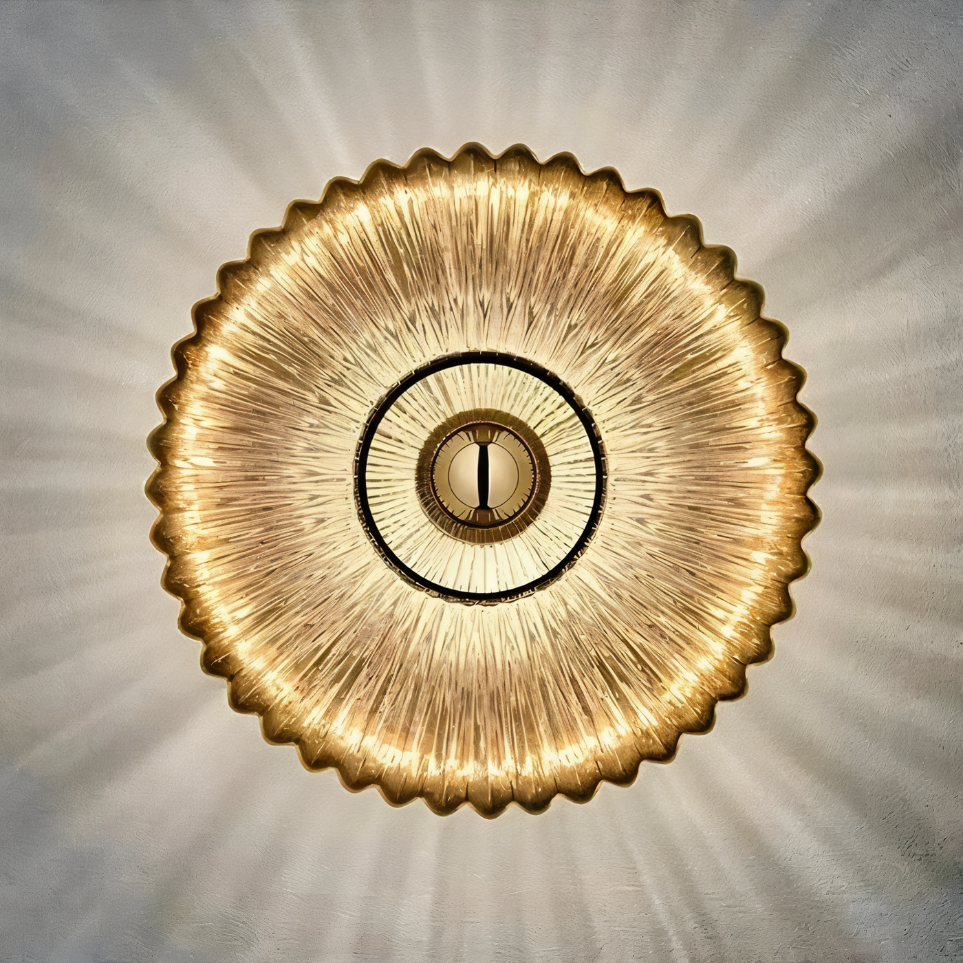 Wall Light – Compact LED Sconce with Wave Pattern Design 6