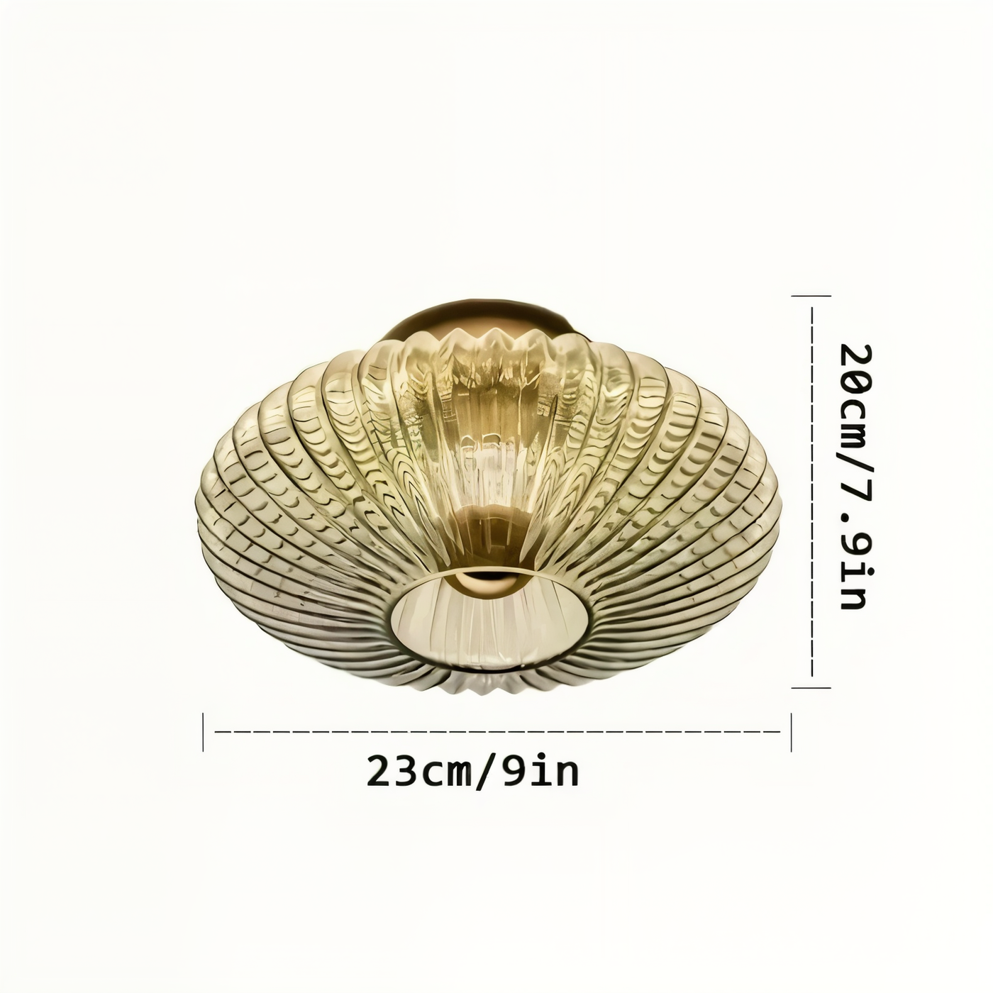 Wall Light – Compact LED Sconce with Wave Pattern Design 7