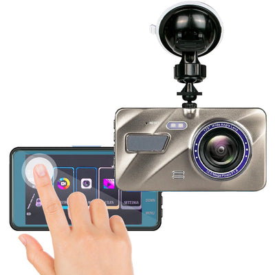 Wireless Dash Cam for Car – Dual 1080P Front and Rear Recording 1