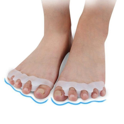 Women's Adjustable Footrest with Toe Separator for Foot Comfort 1