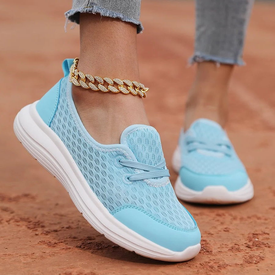 Women's Comfortable Everyday Shoes with Round Toe Design 0