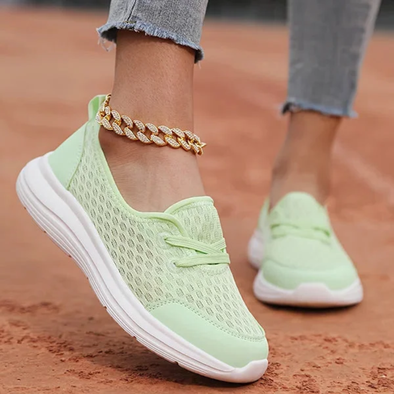 Women's Comfortable Everyday Shoes with Round Toe Design 7