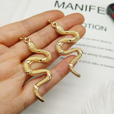 Women’s Dangle Earrings with Snake Design 4