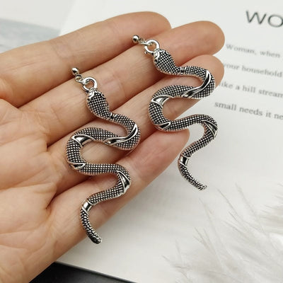 Women’s Dangle Earrings with Snake Design 5