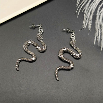 Women’s Dangle Earrings with Snake Design 8