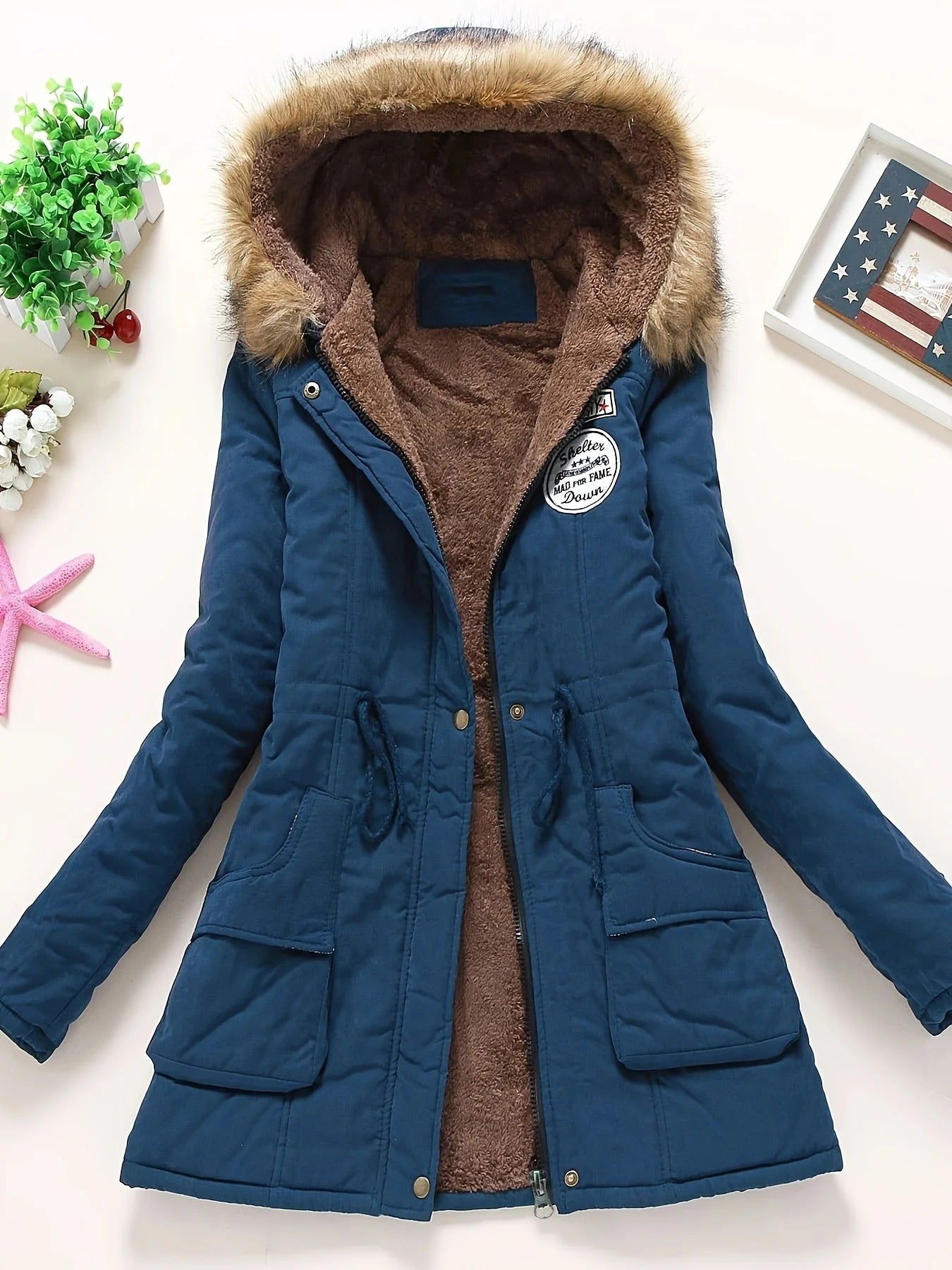 Women’s Hooded Parka Jacket