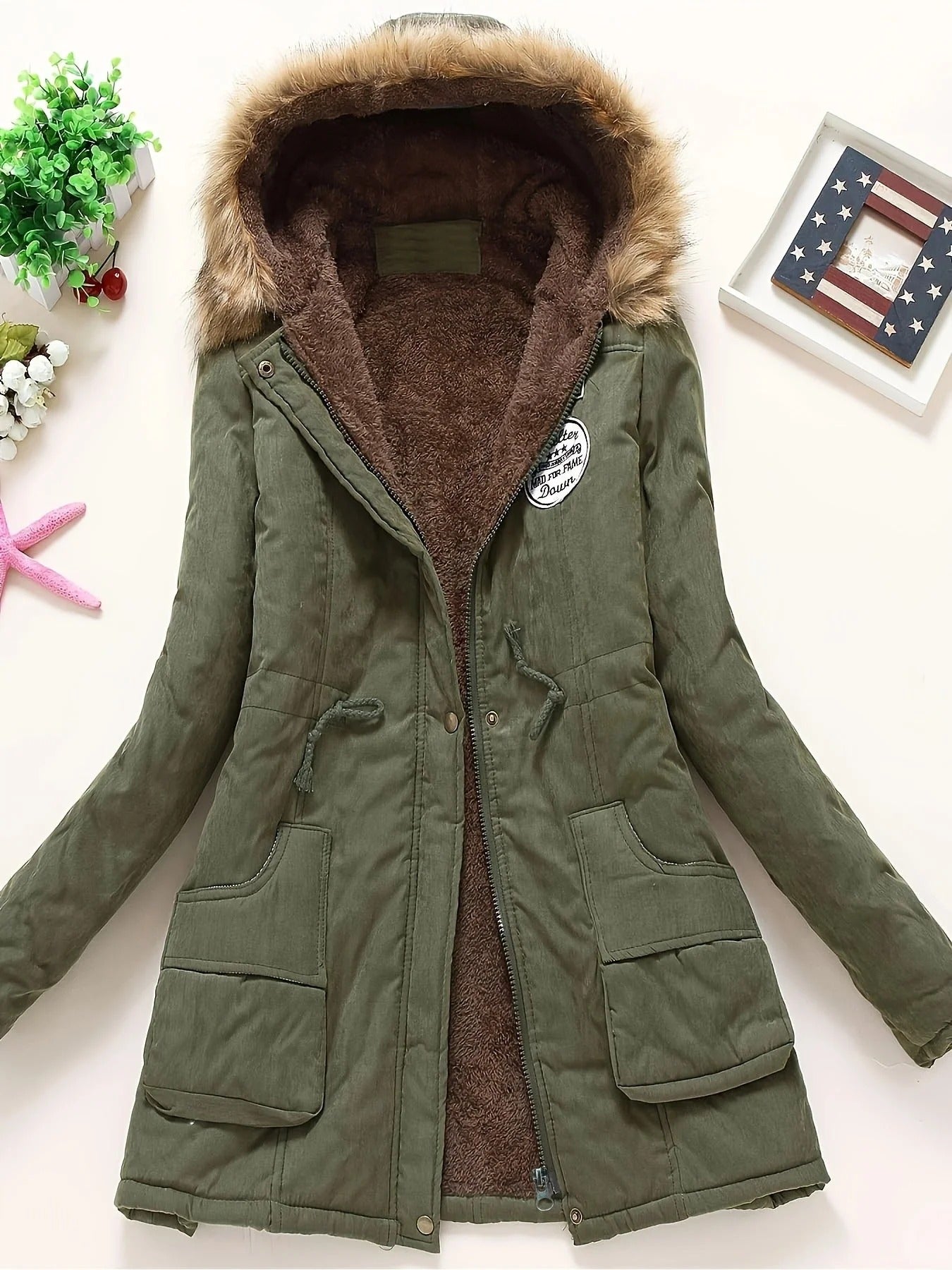 Women’s Hooded Parka Jacket