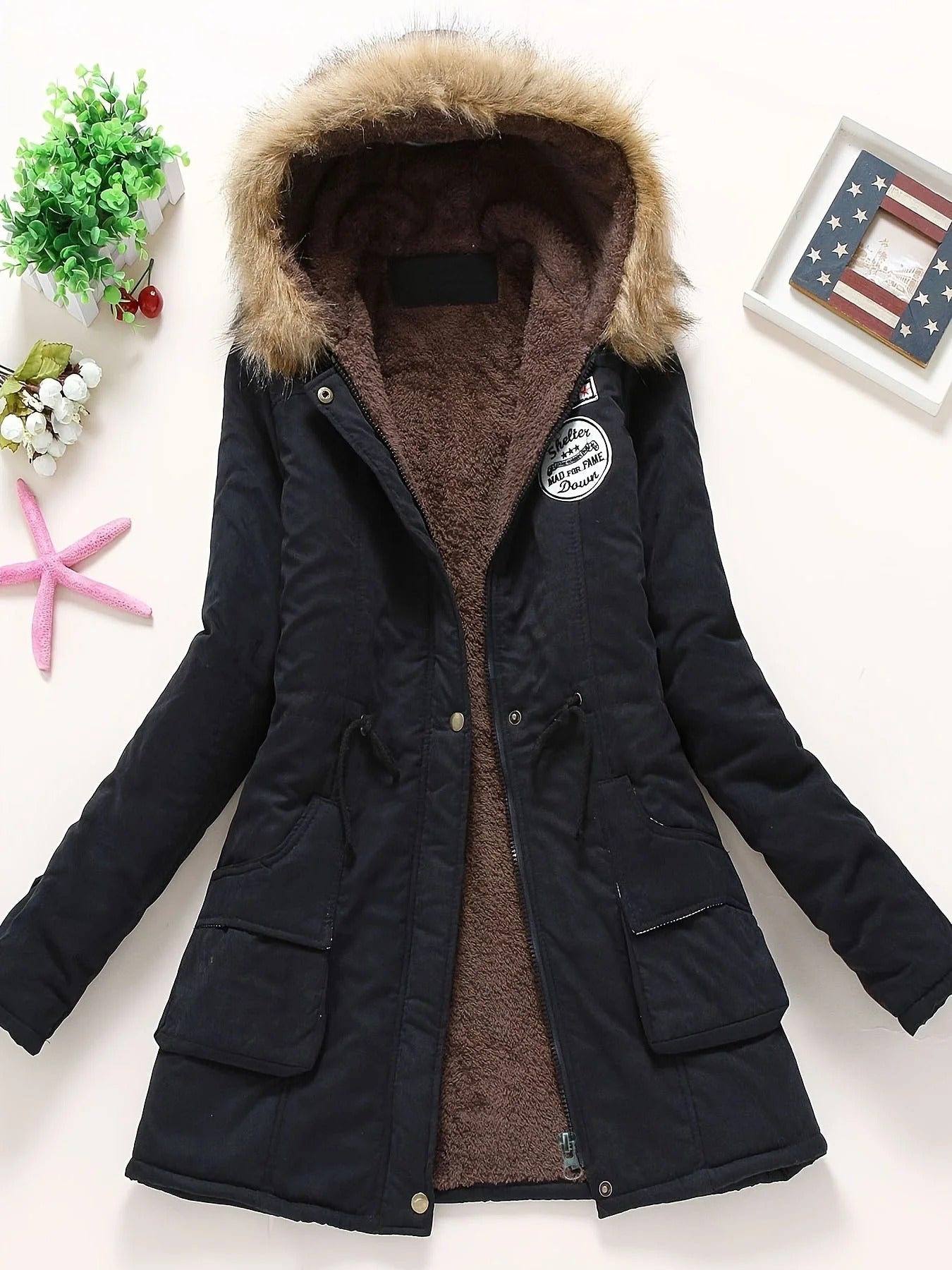 Women’s Hooded Parka Jacket
