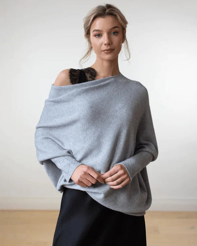 Women’s One Shoulder Winter Pullover