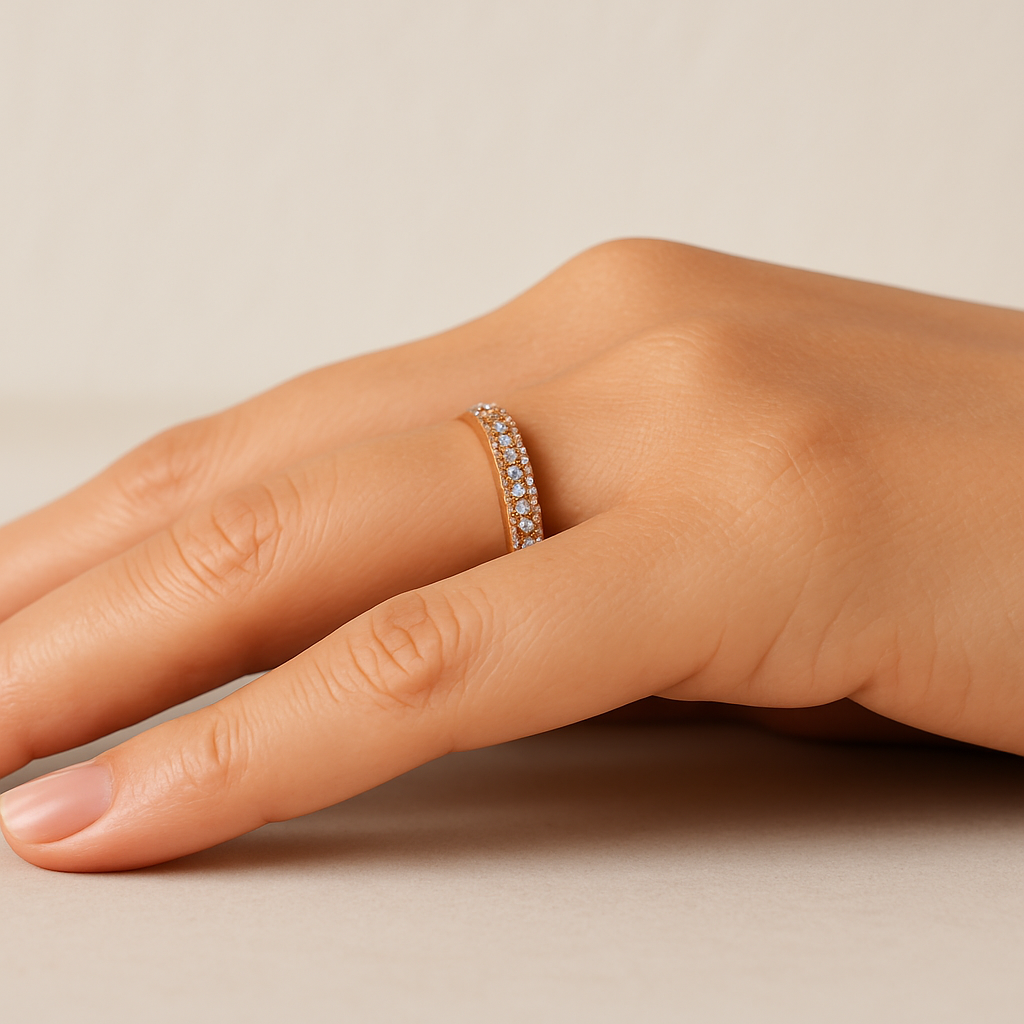 Women’s Ring with Delicate Round Design for Everyday Wear 1