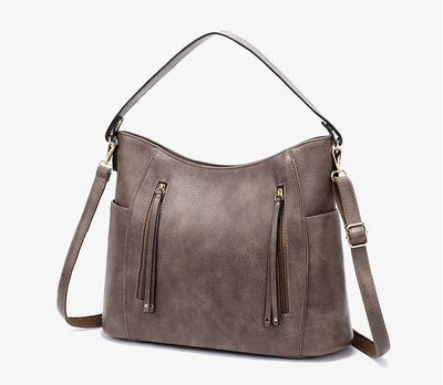 Women’s Shoulder Bag with Multiple Compartments