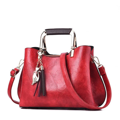 Women’s Shoulder Bag with Tassel Accents for Everyday Use 1