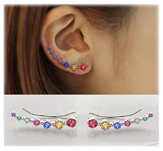 Women’s Stud Earrings with Star Design 6