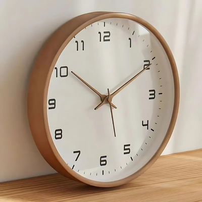 Wooden Wall Clock – Minimalist Design for Modern Home Decor 2