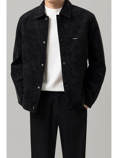 Men’s Short Jacket – Casual Style with a Slightly Mature and Refined Look
